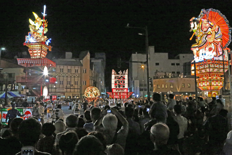 あおもり10市大祭典 in 五所川原 警備 - ALSOK 青森綜合警備保障